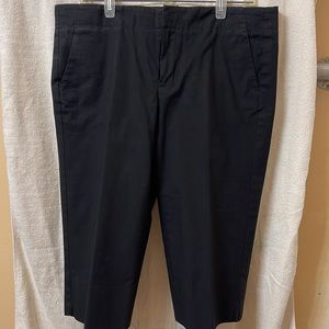 Tommy Hilfiger black crop pants. Size 12
